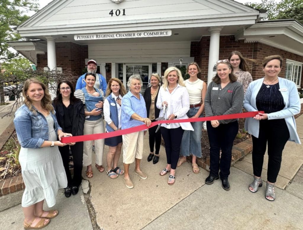 Ribbon Cutting to welcome Impact100 LTB to Harbor Springs and Petsokey Chambers of Commerce